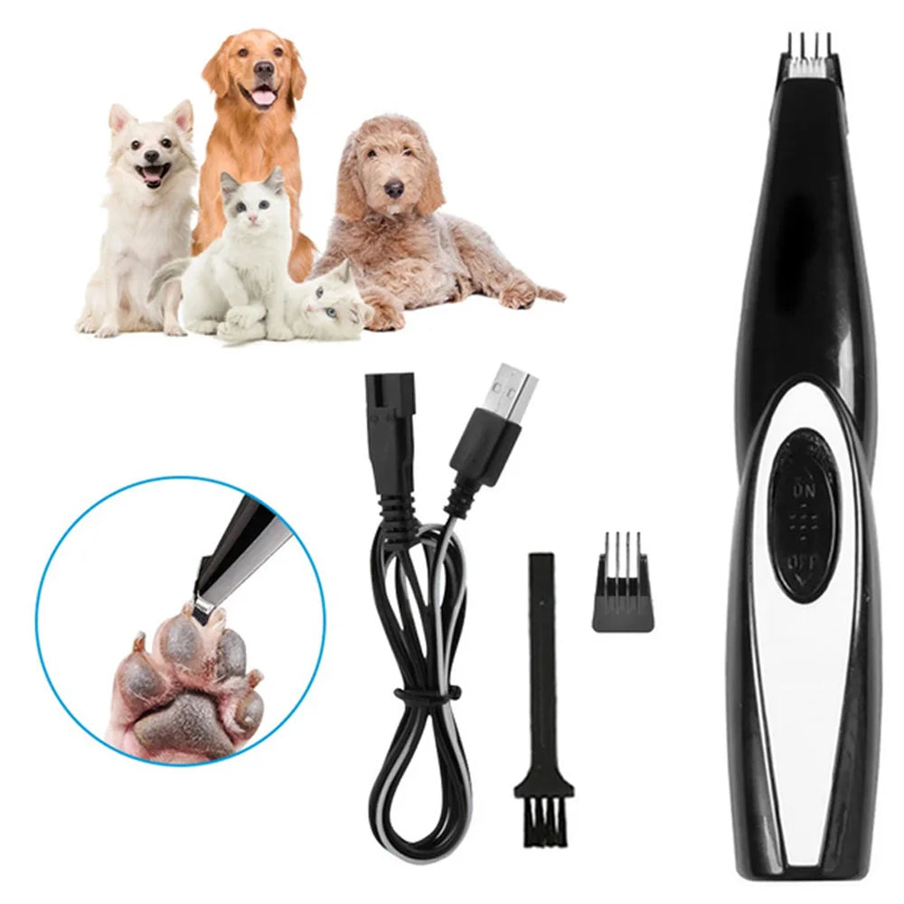 SmoothPaw Grooming Kit – Rechargeable Trimmer for Dogs & Cats-4