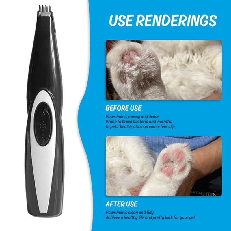SmoothPaw Grooming Kit – Rechargeable Trimmer for Dogs & Cats-5