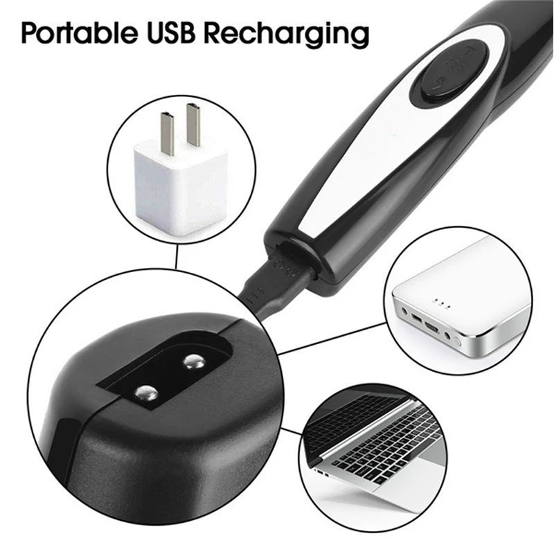 SmoothPaw Grooming Kit – Rechargeable Trimmer for Dogs & Cats-6